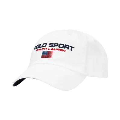 Polo Ralph Lauren Polo Sport Twill Ball Cap "White"