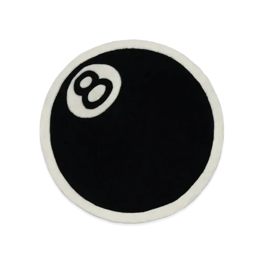 Stussy 8 Ball Rug "Black" (FA24)