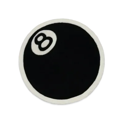 Stussy 8 Ball Rug "Black" (FA24)