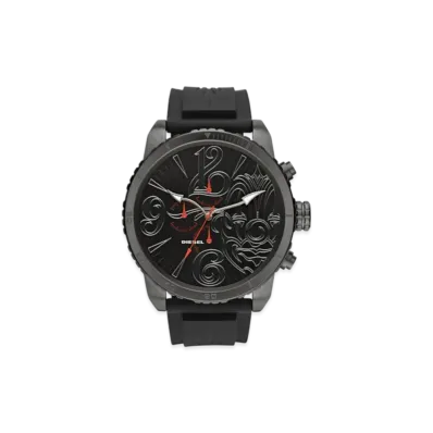 DIESEL x MR.CARTOON TIMEFRAMES Limited Edition Watch "black"