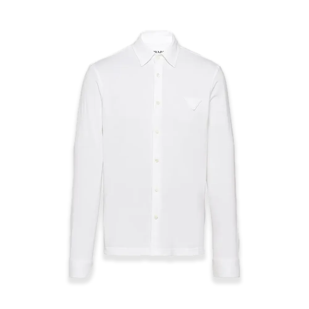 PRADA Cotton Shirt "White"