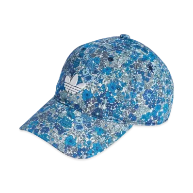 adidas x Liberty London Baseball Cap "Core White/Royal Blue"
