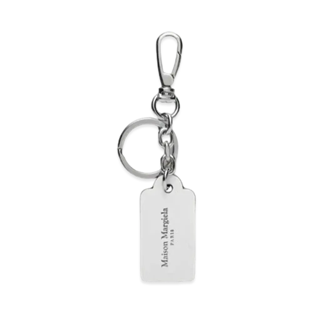Maison Margiela Four Stitches Keyring "Black/White"