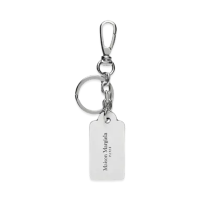 Maison Margiela Four Stitches Keyring "Black/White"