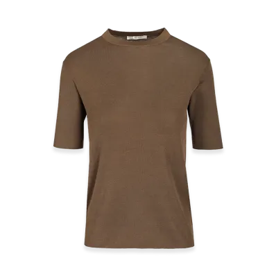 The Row Women's Top Nutmeg "Brown"