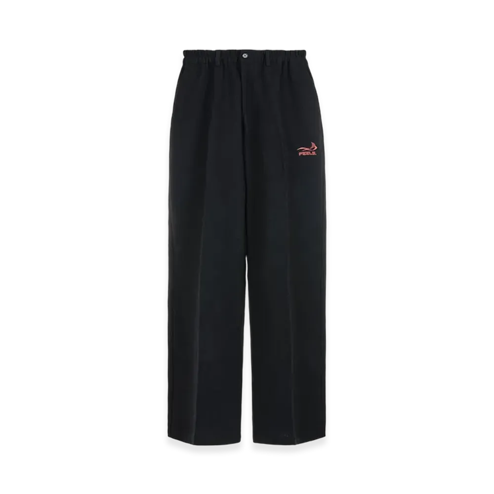 FEELS. Linen Slacks "Black"