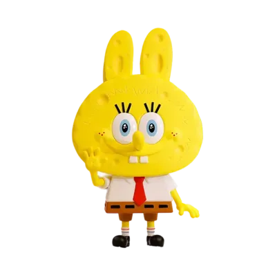 POP MART "Figurine" LABUBU x SpongeBob big size