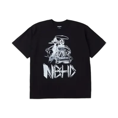 NEIGHBORHOOD NH x TAKU OBATA . Tee SS-1 "Black"