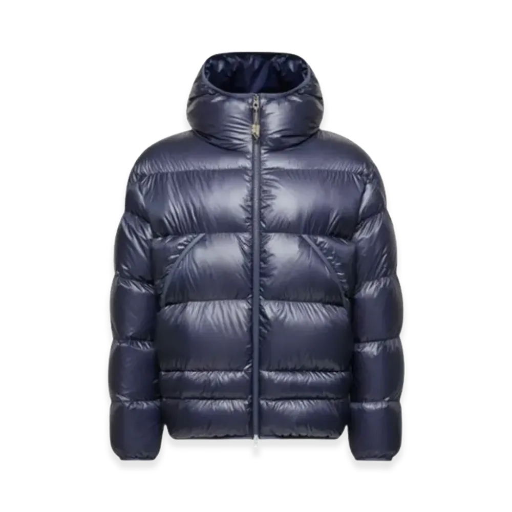 MONCLER Coats "Light Blue"