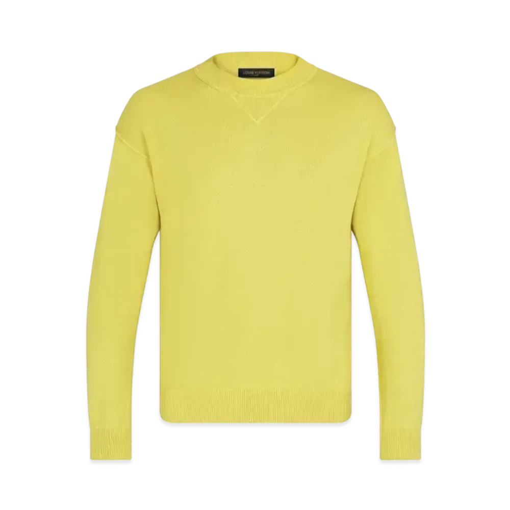 Louis Vuitton Inside Out Cashmere Crewneck "Yellow"