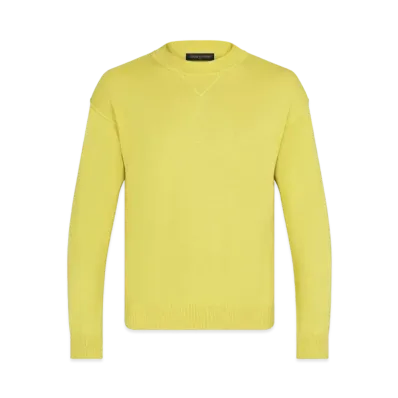 Louis Vuitton Inside Out Cashmere Crewneck "Yellow"