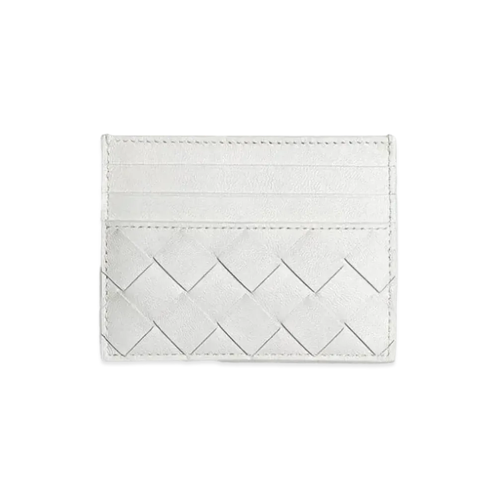 Bottega Veneta Credit Card Holder "Bianco"
