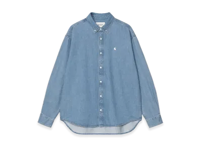 Carhartt WIP L/S Lucas Shirt "Blue/Bleached"