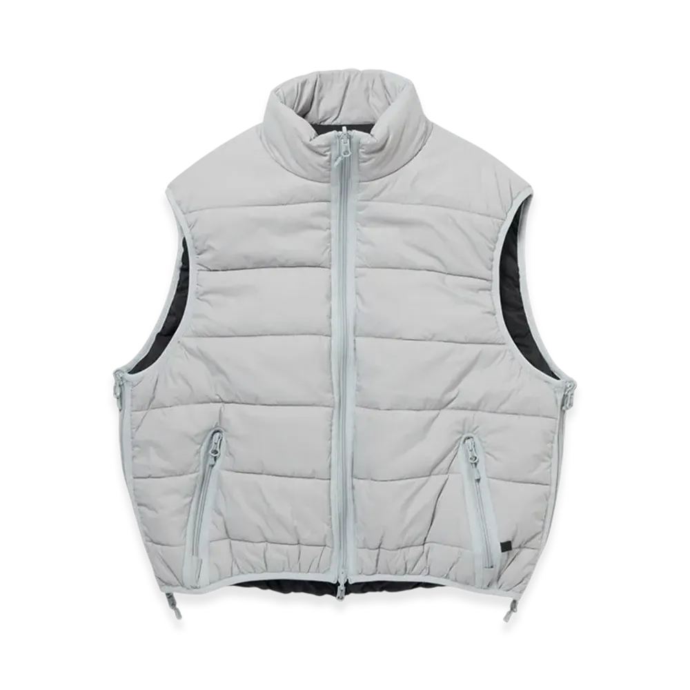 DAIWA PIER39 W'S Tech Reversible Climbers Puff Vest "Silver x Black"