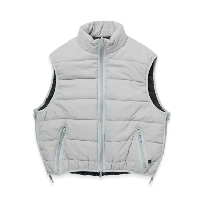 DAIWA PIER39 W'S Tech Reversible Climbers Puff Vest "Silver x Black"