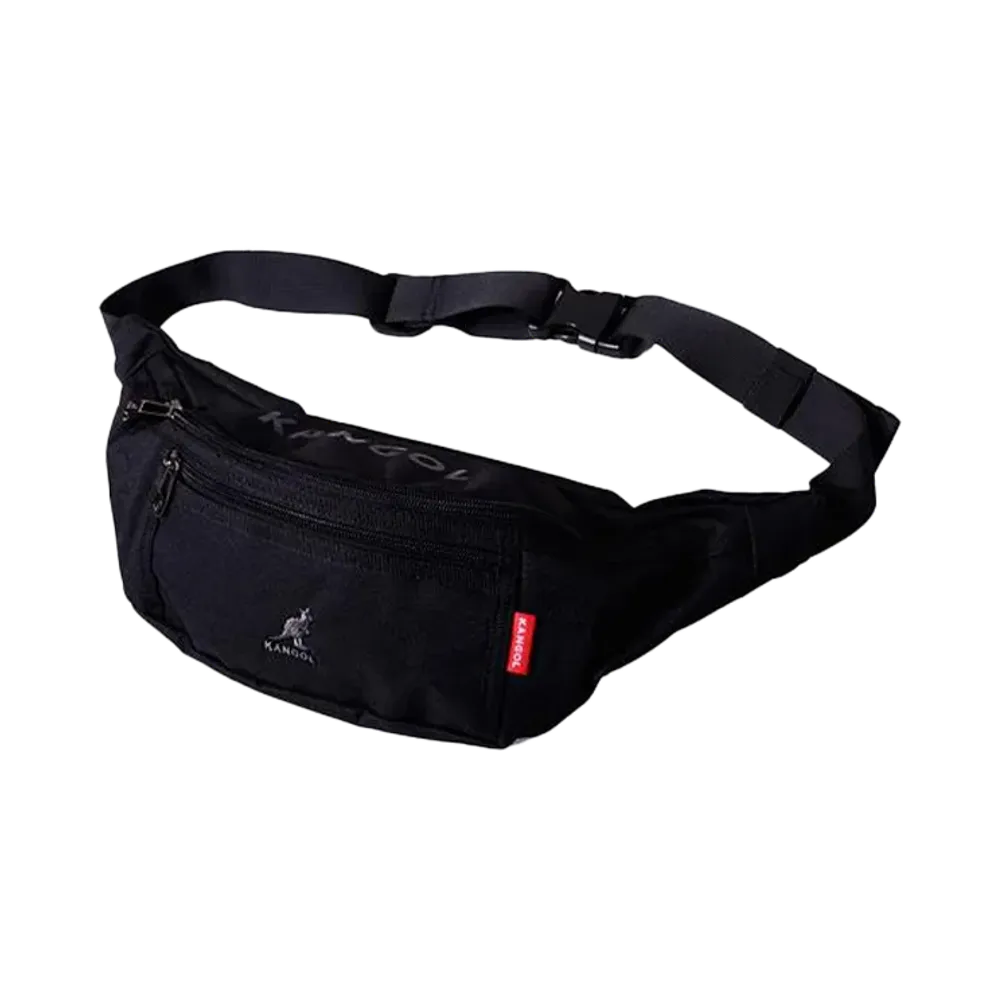 Kangol Body Bags For Men "Black/Charcoal"