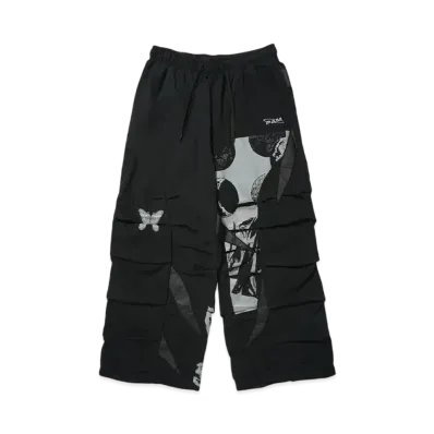 P.A.M. EQUINOX FLOWER PANT "BLACK"