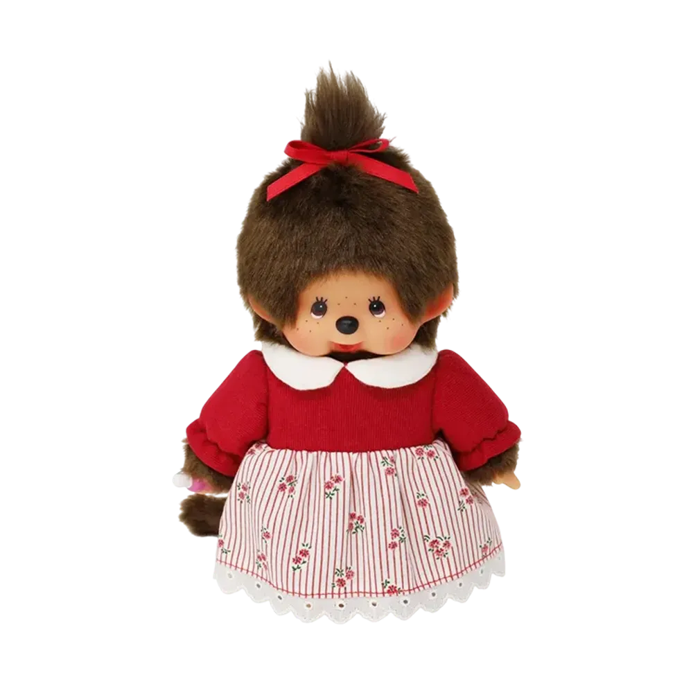 Sekiguchi Flower Monchhichi-chan Ruffle Dress S Size
