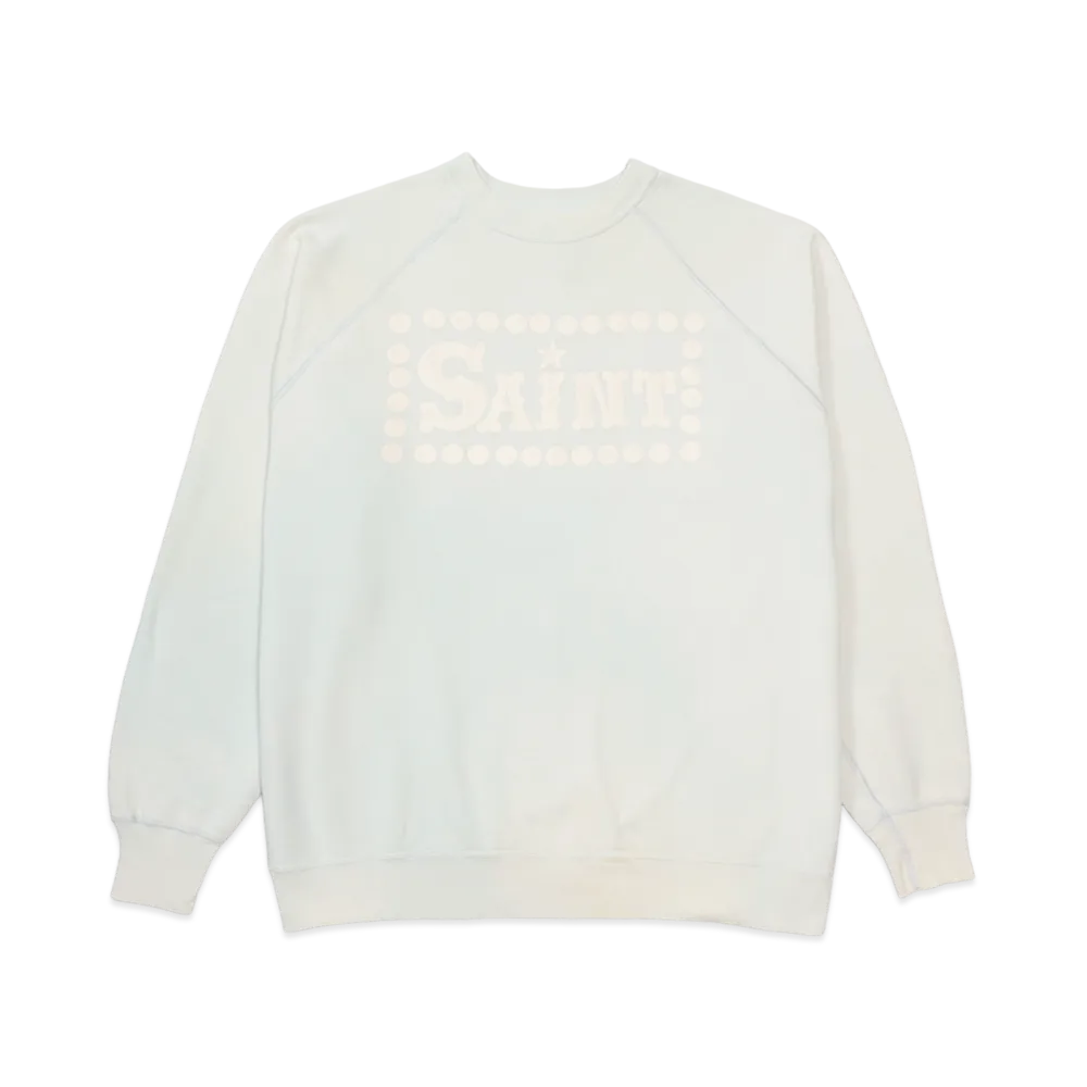 SAINT Mxxxxxx Raglan Crew Neck Sweat Saint "Sax Blue"