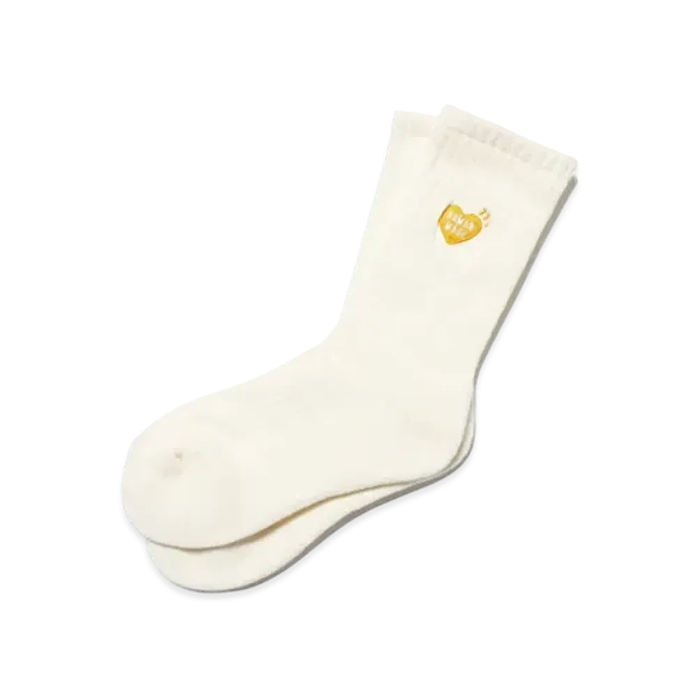 HUMAN MADE Pile Socks "White"