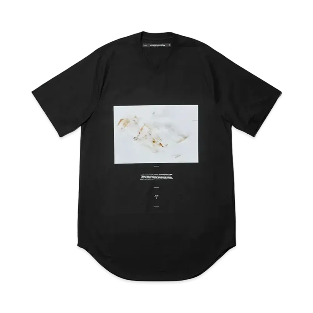 JULIUS Disarray Graphic T-Shirt "Black"