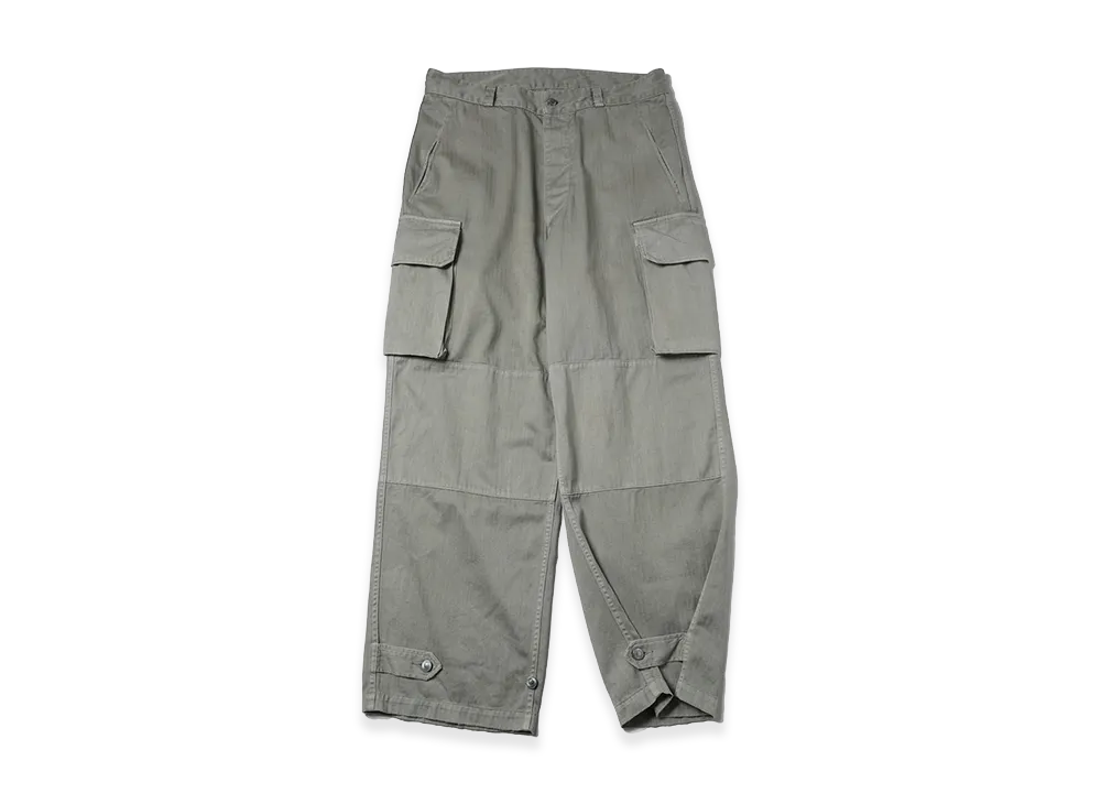 A.PRESSE Vintage FA HBT M-47 Pants "Greige"