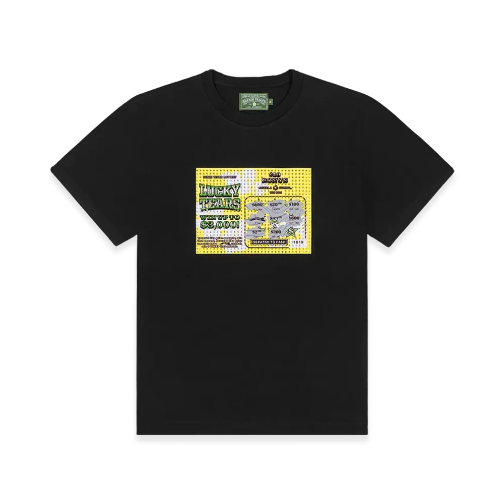 DENIM TEARS Scratch-Off Tee "Black"