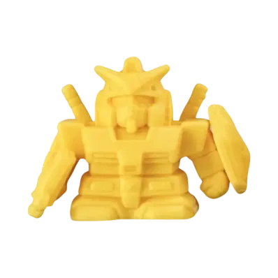 BANDAI "Gachapon Senshi SD Mecha Robokeshi" -MOBILE SUIT GUNDAM- Ver.フラグメント RX-78-2 Gundam Yellow