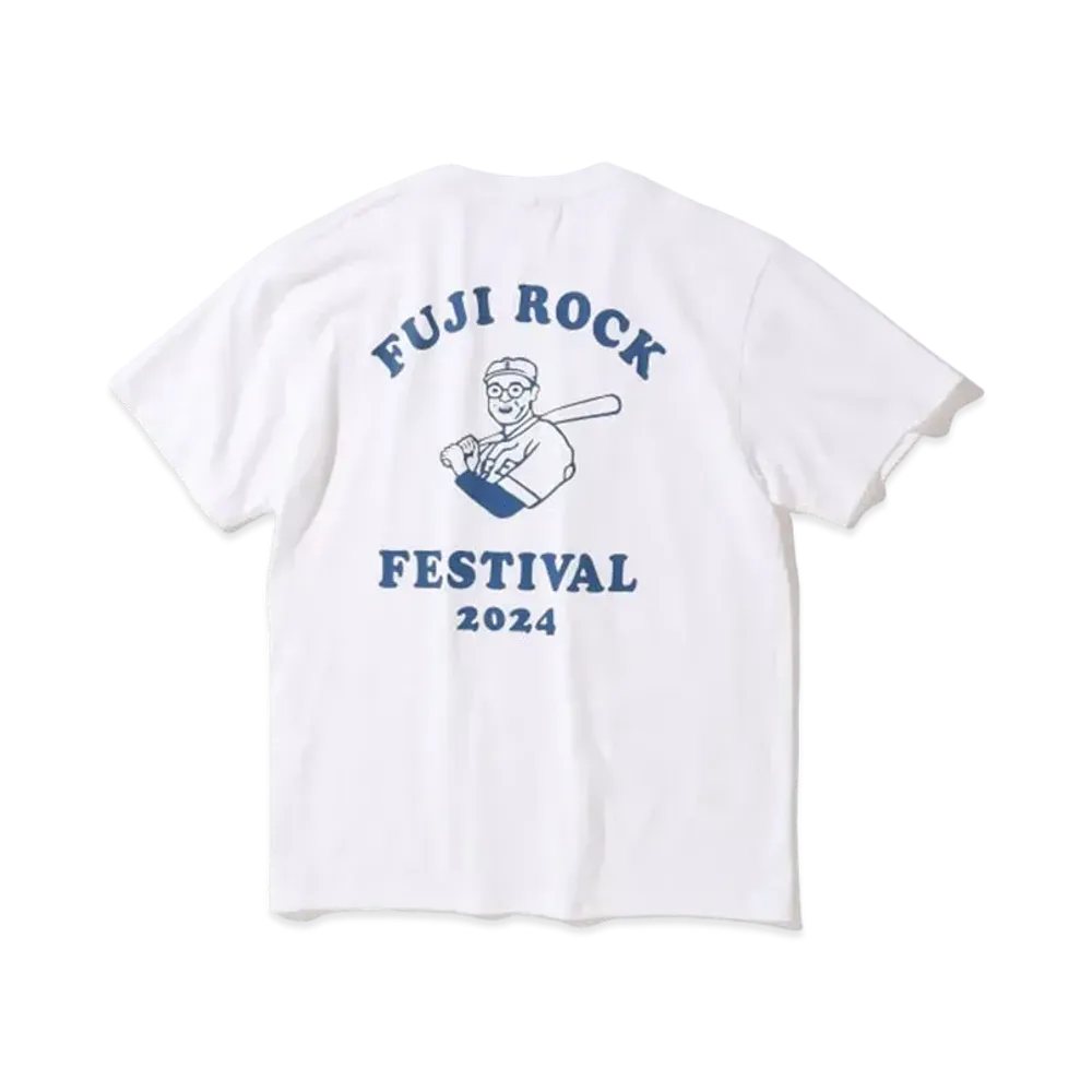 FUJI ROCK FESTIVAL'24 x BEAMS Rwche Dude Logo Tee "White"