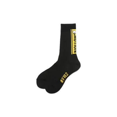 FR2 Vertical Line Socks "Black"
