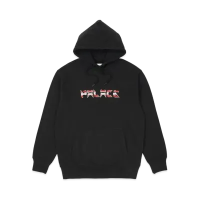 PALACE PEZ HOOD "Black"