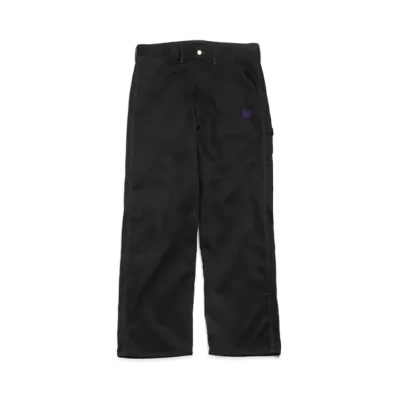 Needles x SMITH'S PAINTER PANT - COTTON TWILL "Black"