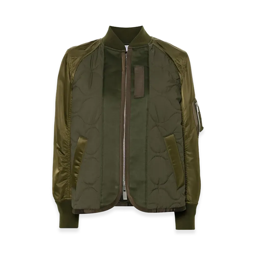 sacai Women's Coats "Green"