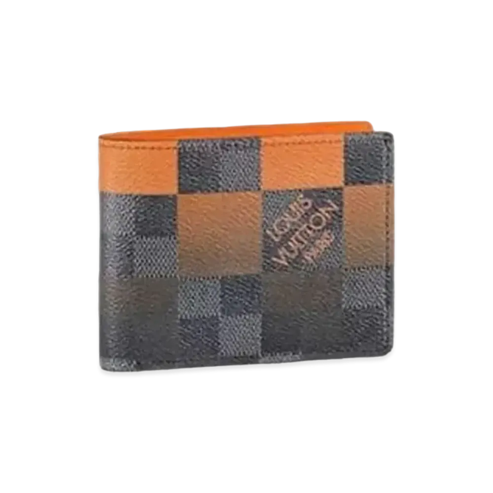 Louis Vuitton Multiple Wallet Damier Graphite Giant "Volcano Orange"