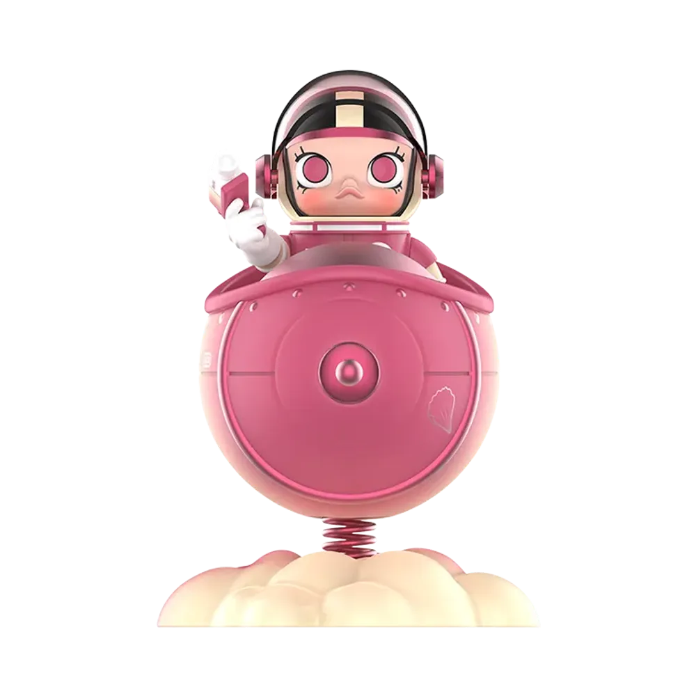 POP MART "MEGA COLLECTIONS" MEGA SPACE MOLLY 100% Blooming Series-Mugunghwa (South Korea)