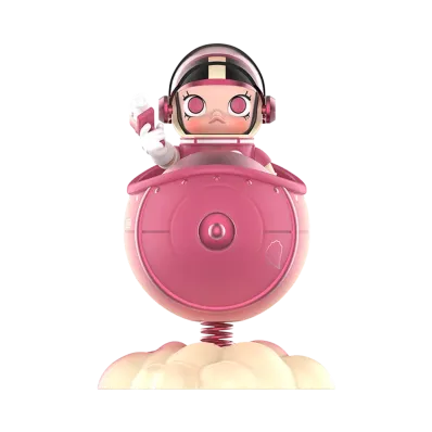 POP MART "MEGA COLLECTIONS" MEGA SPACE MOLLY 100% Blooming Series-Mugunghwa (South Korea)
