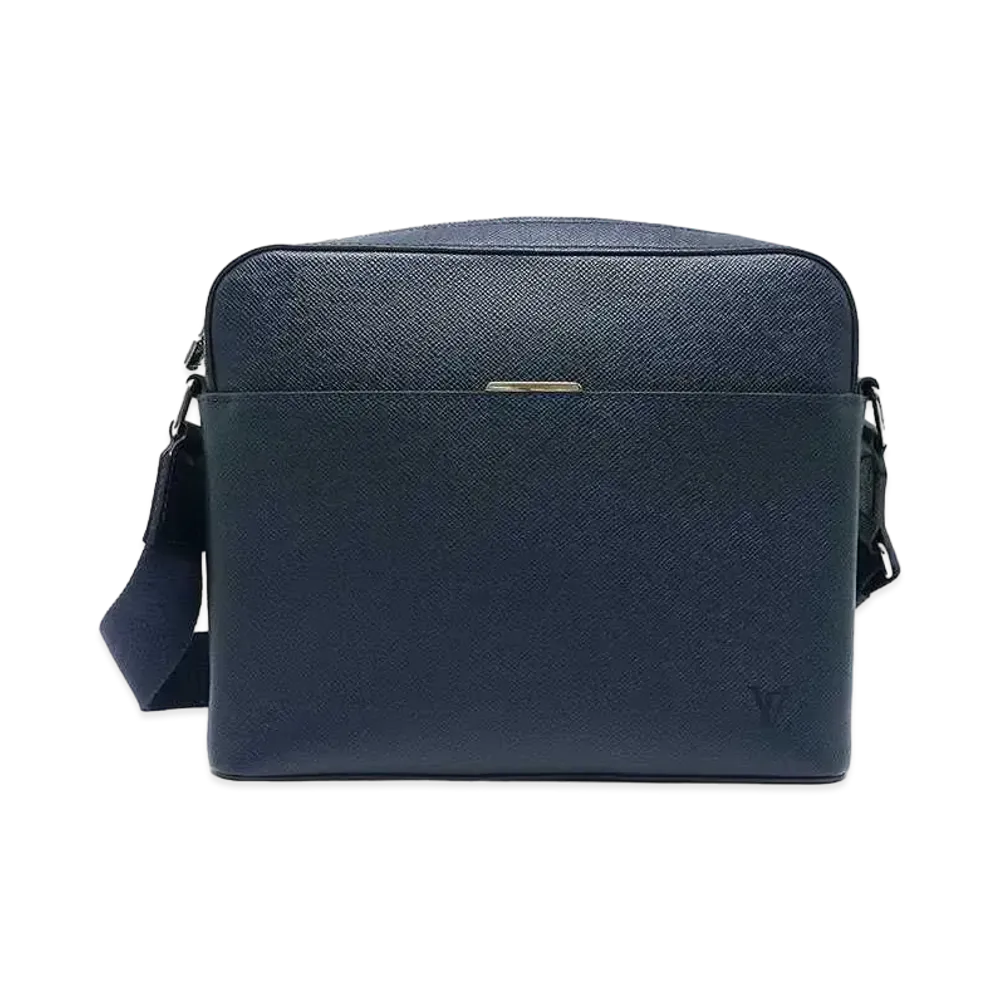 Louis Vuitton Anton Messenger PM Taiga "Bleu Marine"