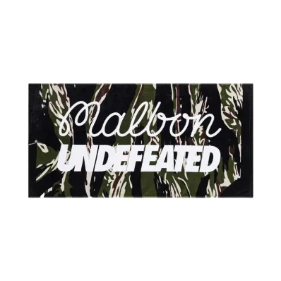 UNDEFEATED x Malbon Golf Towel "Black"