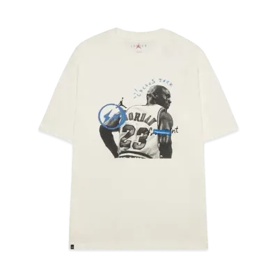 Air Jordan Travis Scott Fragment Tee "White"