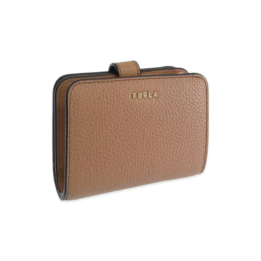 FURLA Ritzy S Compact Wallet "Brown"