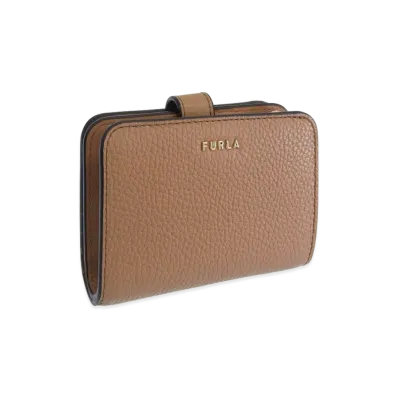 FURLA Ritzy S Compact Wallet "Brown"