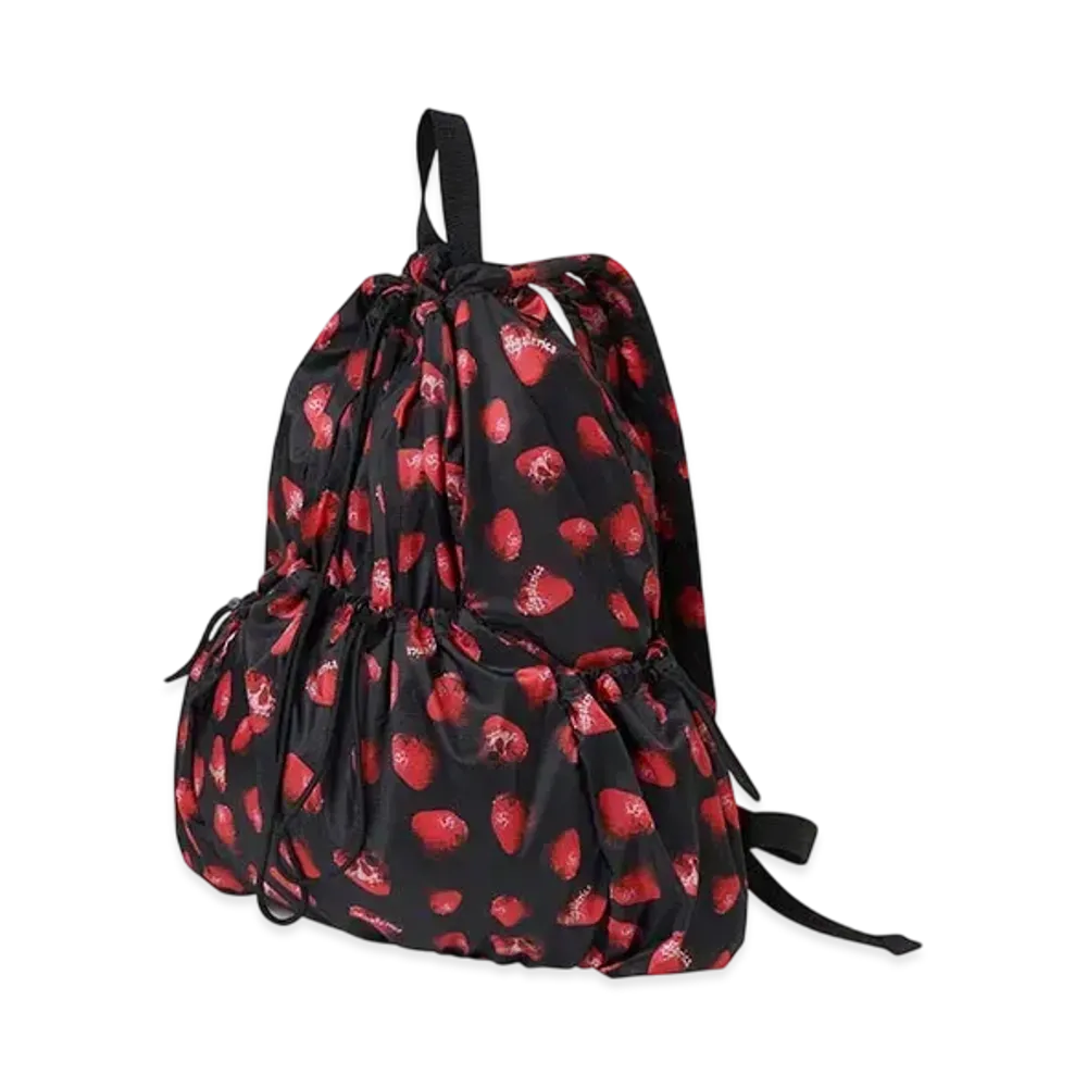 HYSTERIC GLAMOUR Ripstop Drawstring Daypack "Black"