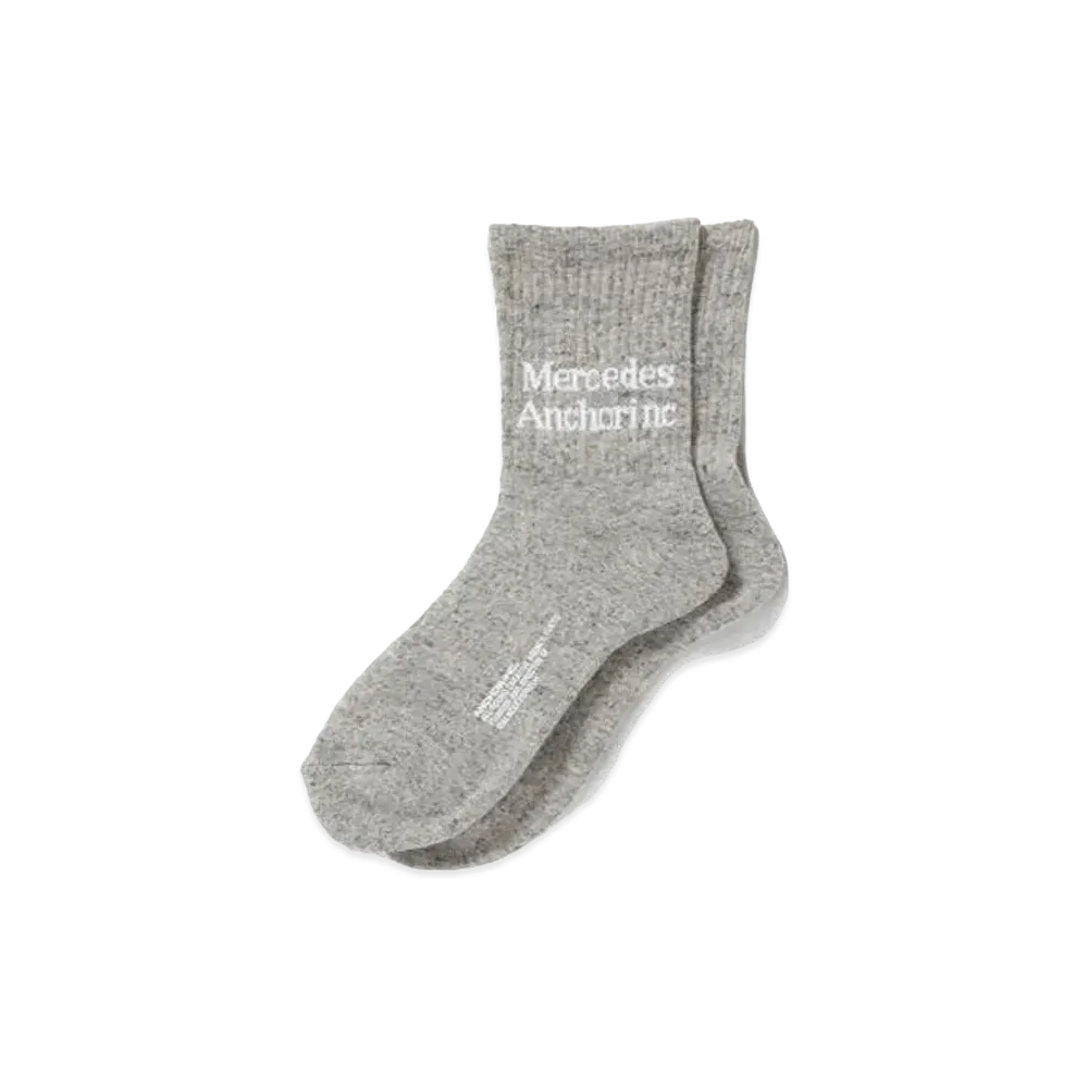 BlackEyePatch MERCEDES ANCHOR INC SOCKS "Gray"