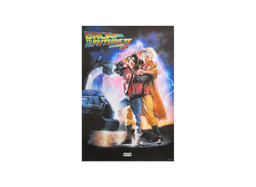 Kith x Back to the Future II Movie Poster Kith x Back to the Future II Movie Poster