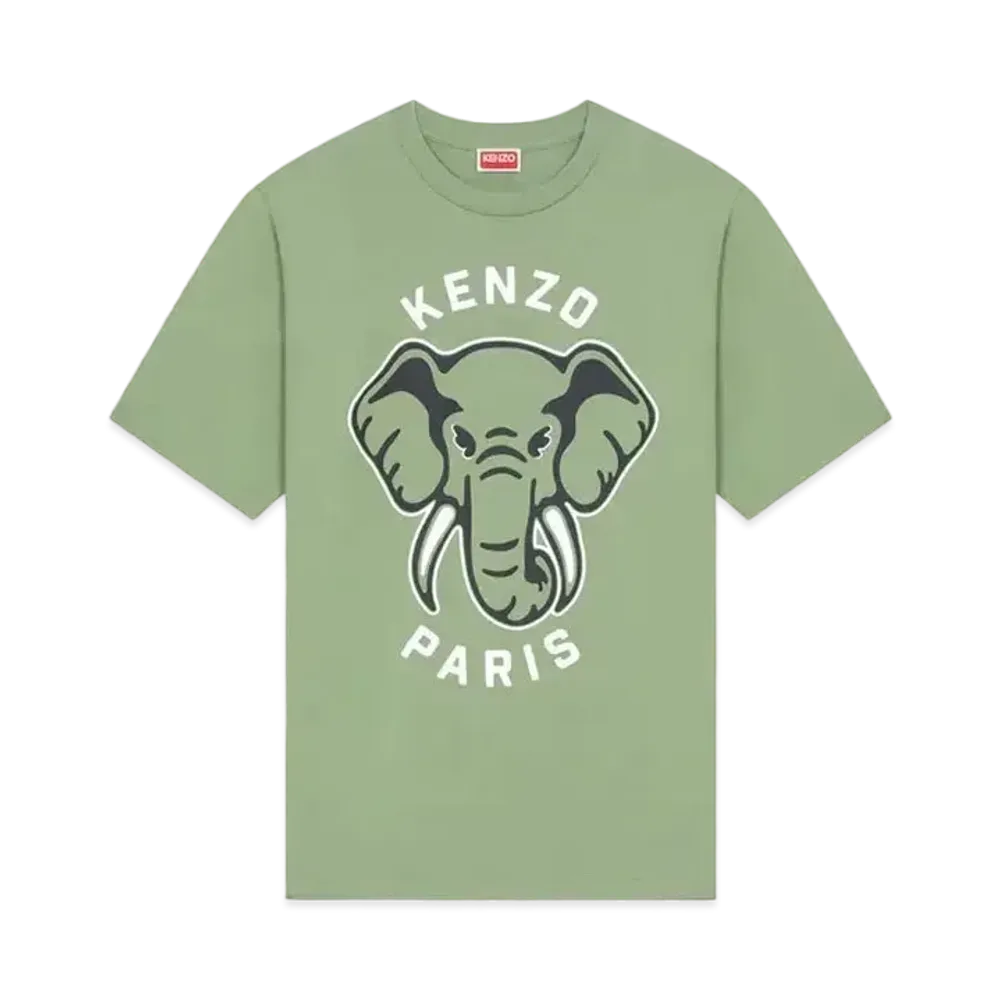 KENZO 'ELEPHANT' T-Shirt "Almond Green"