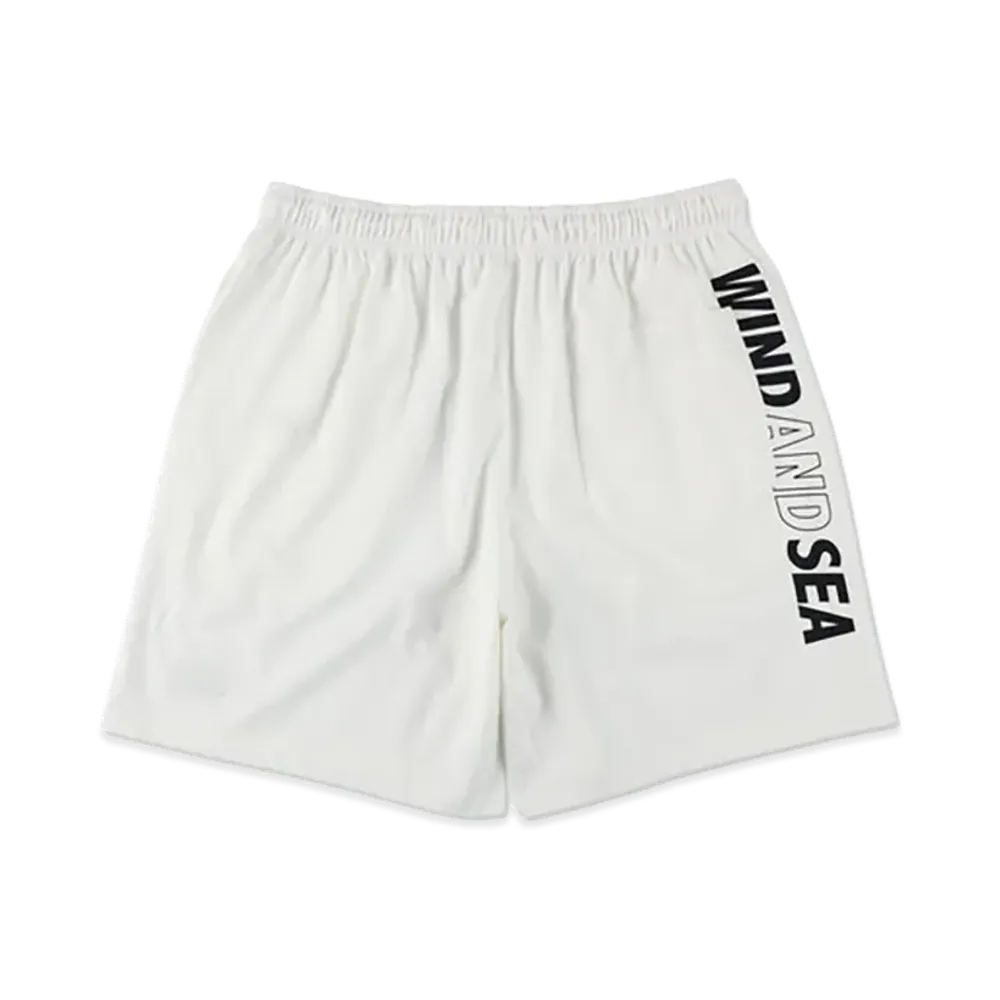 WIND AND SEA Tech Shorts "Off White"