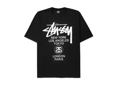 Stussy World Tour Tee "Black" (24SS)