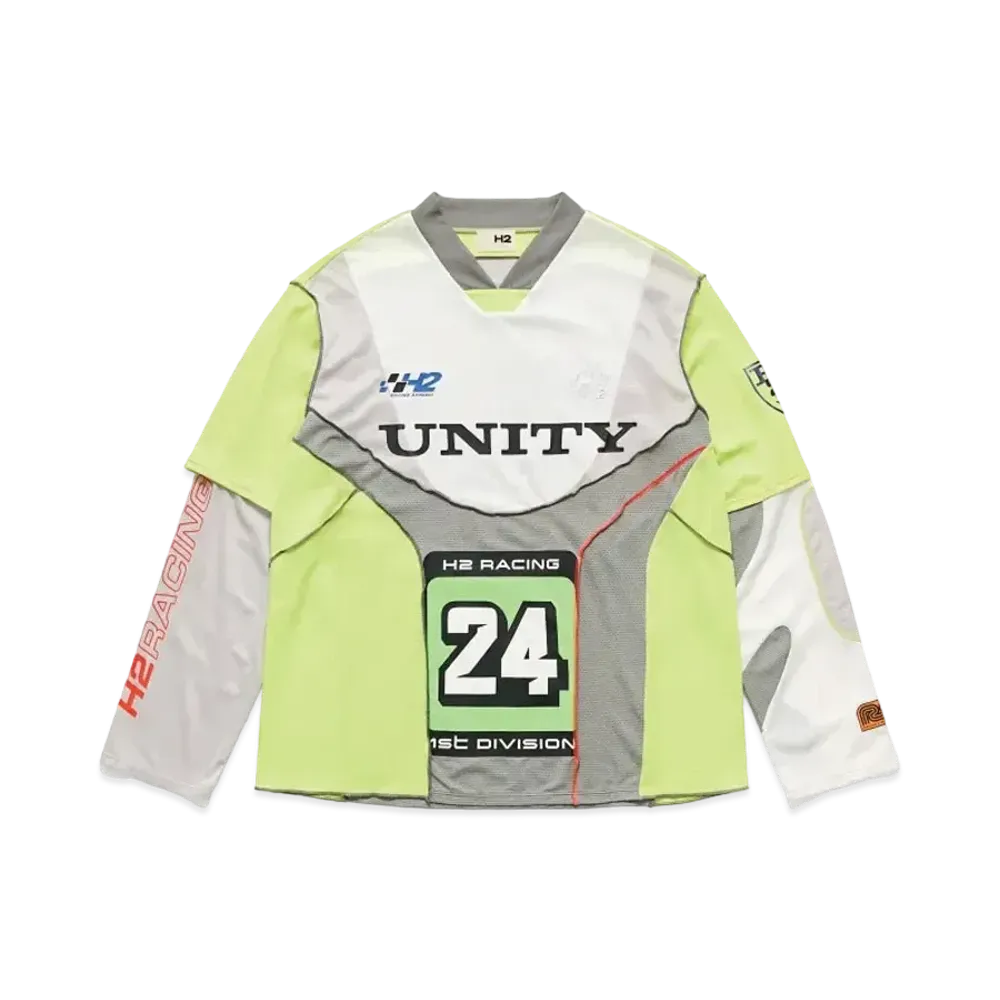 HERON PRESTON x H&M H2 Double Layer Mesh T-Shirt "Light Green"