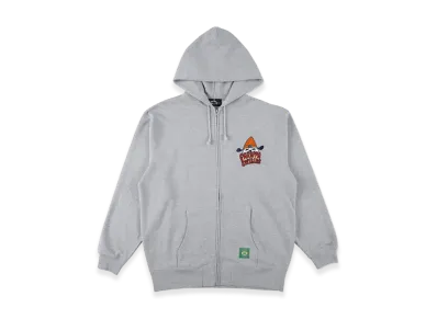 WIND AND SEA x Parappa The Rapper 96 Zip Up Hoodie "Gray"