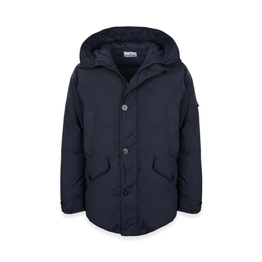Stone Island 42732 Naslan Light Watro Down Parka - 20FW "Navy Blue"